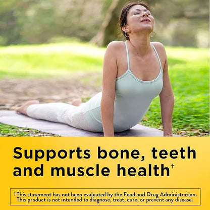 Nature Made Vitamin D3 1000 IU (25 mcg), Dietary Supplement for Bone, Teeth, Muscle and Immune Health Support, 100 Softgels, 100 Day Supply (Pack of 2)