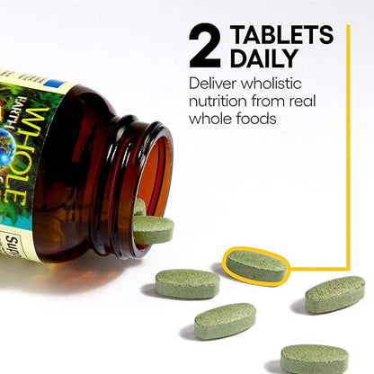 Natural Factors Whole Earth & Sea Men's Multivitamin & Mineral, 1 Serving Contains Nutrition Equivalent to ½ lb of Veggies, 120 Tablets