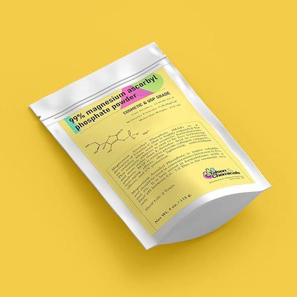 Magnesium Ascorbyl Phosphate Powder, Magnesium Ascorbyl Phosphate Stable Vitamin C, Magnesium Ascorbyl Phosphate MAP Powder for DIY Skincare Products Talsen Chemicals (4 Ounce / 113 Grams)