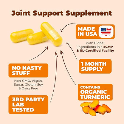 Quercetin with Bromelain Turmeric Supplement - Quercetin 500mg Capsules + Curcumin with Black Pepper - Joint Supplements for Women & Men. Bromelain Turmeric Curcumin Supplement. 180 Tumeric Capsules