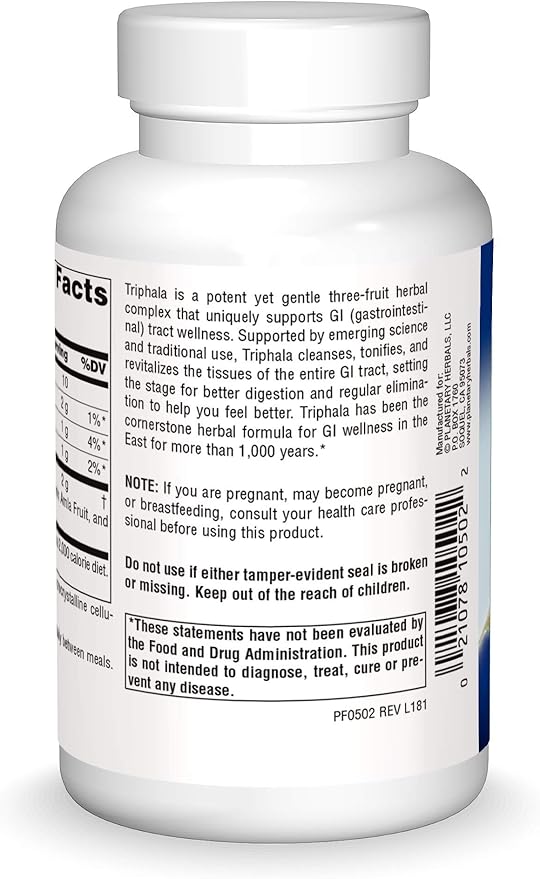 Planetary Herbals Triphala -- 500 mg