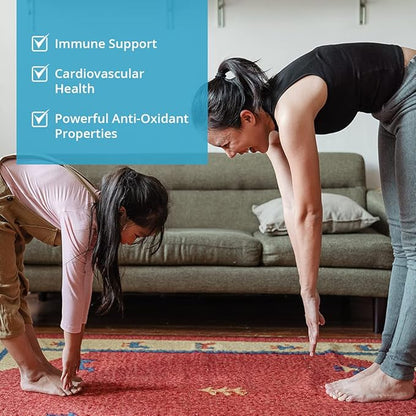 Quercetin 1000mg per Serving | Antioxidant Properties, Overall Health & Immune Support Supplement | 120 Capsules