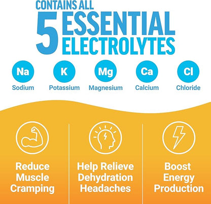 Force Factor Liquid Labs Electrolytes Powder Packets—Mango Margarita—Energy Hydration Packets to Make Electrolyte Water with 5 Essential Electrolytes, Vitamins, Minerals & Antioxidants, 20 Stick Packs