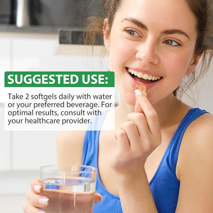 Oil of Oregano Softgels 6000mg, 2 in 1 Formulated with Black Seed Oil 200mg, Immune Support, Organic Oregano Oil Capsules, Natural Defense Supplement, Non-GMO, Easy to Swallow, 240 Softgels