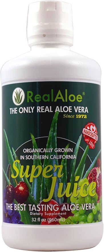 Real Aloe Vera Super Juice, 32 Fluid Ounce