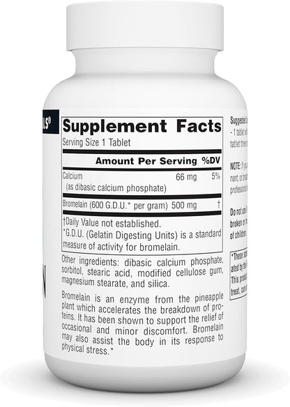 Source Naturals Bromelain, Proteolytic Enzyme Supplement, 500mg - 120 Tablets
