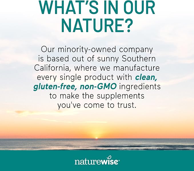 NatureWise Omega 3 Fish Oil - 500 mg per Pill - EPA & DHA - Support for Immune Health & Cognitive Function - Wild-Caught, Gluten and Soy Free, Non-GMO - 180 Softgels[6-Month Supply]