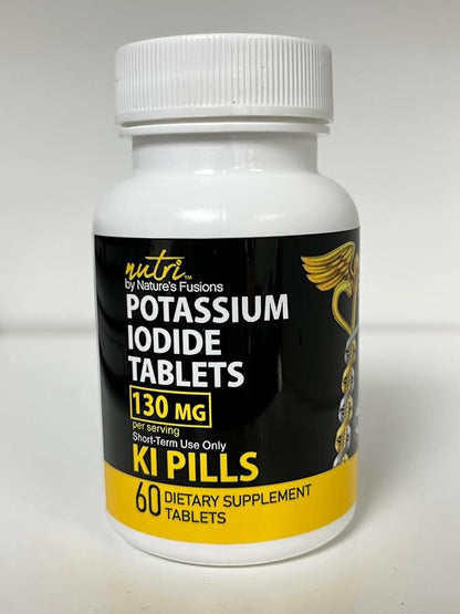 Nature's Fusions Potassium IodideTablets 130 mg - (60 Tablets)