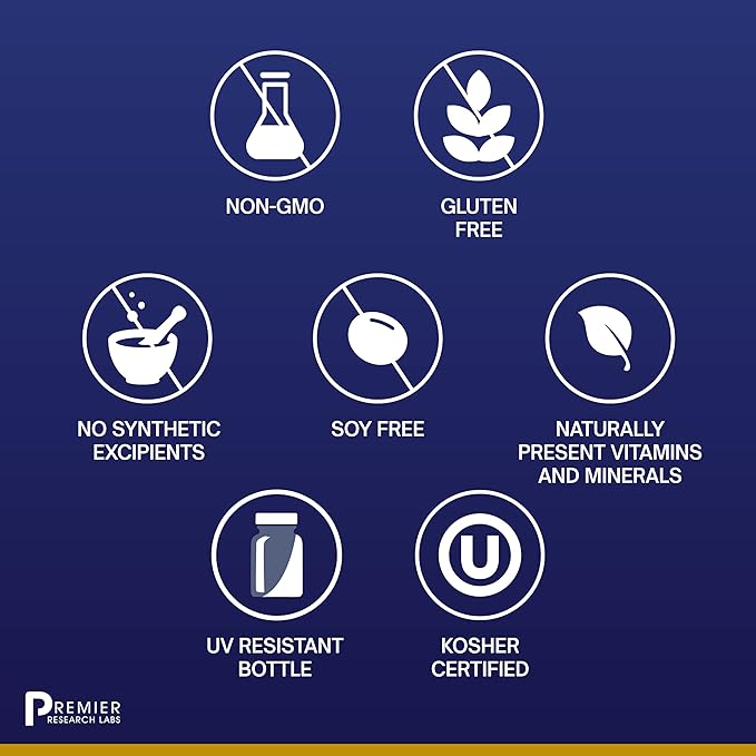 Premier Research Labs Premier Organic Greens - Super Greens Powder, Greens Superfood Powder for Drinks, Green Juice, Nutrition Support, Supergreens for Men & Women, Spinach, Alfalfa, Chlorella - 10 oz