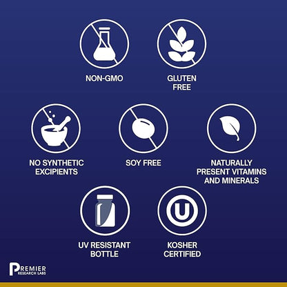 Premier Research Labs Premier Organic Greens - Super Greens Powder, Greens Superfood Powder for Drinks, Green Juice, Nutrition Support, Supergreens for Men & Women, Spinach, Alfalfa, Chlorella - 10 oz