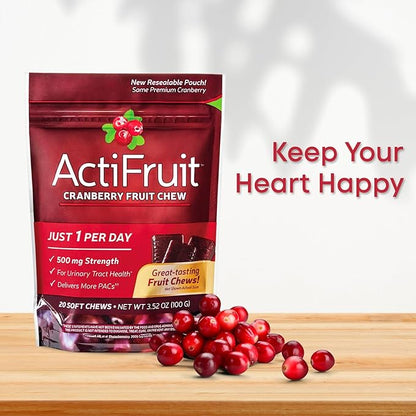 Enzymatic Therapy ActiFruit™ 20 soft chews ( Multi-Pack)