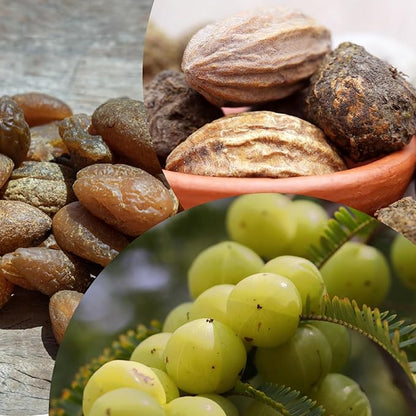 Sewanti Ayurvedic Triphala Capsules - Herbal Formula for Digestive Health - Amla, Bibhitaki, Haritaki - 90 V-Capsules/ 500mg