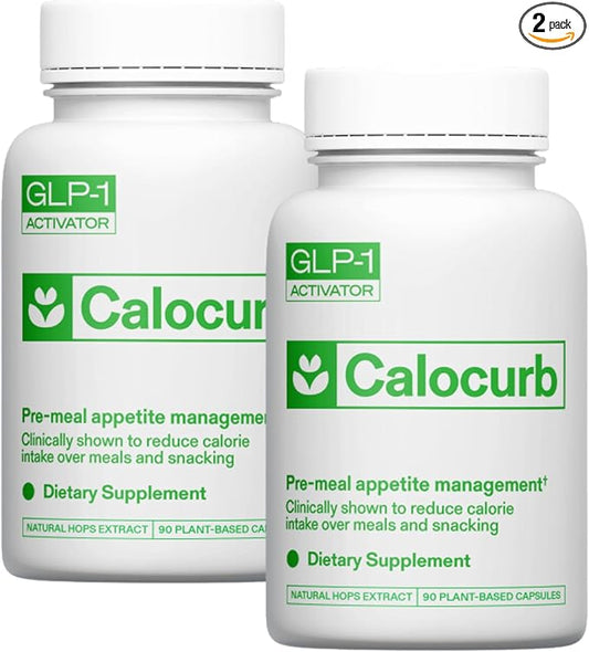 Calorie Control Supplement, 6X Natural GLP-1 Activator, 180 Count (2 Month Average Supply) Plant Based Dietary Amarasate GLP1 Supplement, Patented Formula, Manages Appetite, Hunger & Cravings