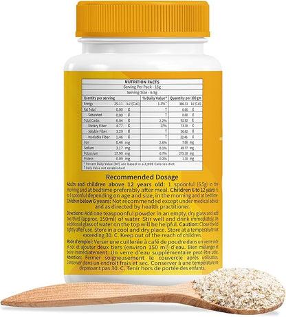 Hemani Instant Psyllium Husk Ispaghol 100g | Mango Flavored On-The-Go Fiber Supplement | Supports Digestive Health | Add to Water for a Refreshing Drink