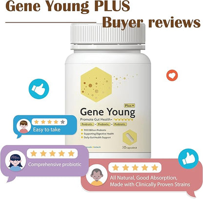 Synbiotic for Gut Health | 3-in-1 Prebiotic, Probiotic & Postbiotic | Digestive Support, Bloat Relief, Immune Boost | 30 Capsules