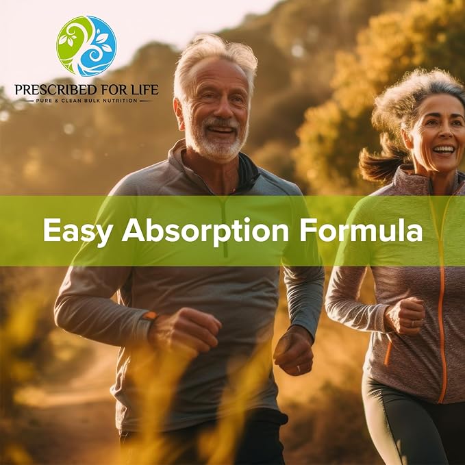 Prescribed for Life Calcium Citrate Malate, Pure Vegan Calcium Powder for Bone Health & Cardiovascular Support, Easy Absorption Formula, Non GMO, Filler & Additive Free (12oz / 340g)