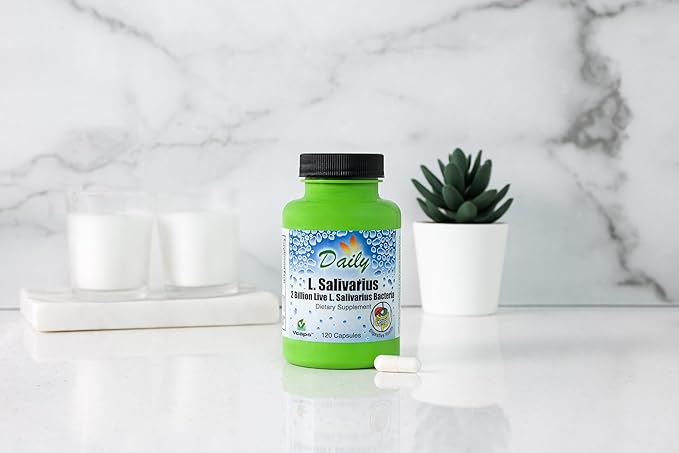 Daily Manufacturing L-Salivarius (Probiotic) 120 Delayed-Release Capsules
