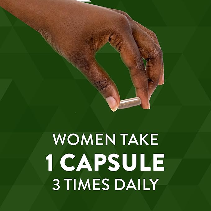 Nature's Way Black Cohosh Root, Traditional Women's Health Remedy*, 540 mg, 100 Vegan Capsules (Pack of 2)