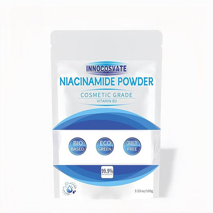99.9% Pure Niacinamide Powder (Vitamin B3),Cosmetic Grade, Sensitive Skin-Friendly, Multi-Purpose DIY Skincare Solution