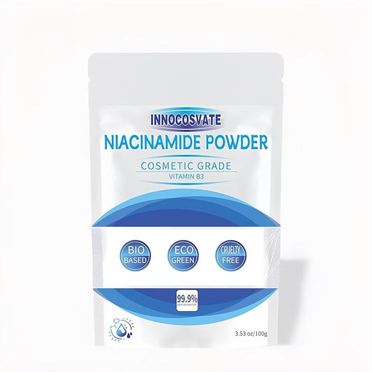 99.9% Pure Niacinamide Powder (Vitamin B3),Cosmetic Grade, Sensitive Skin-Friendly, Multi-Purpose DIY Skincare Solution