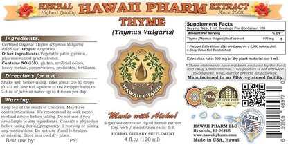 Thyme (Thymus vulgaris) Liquid Extract 2x4 fl.oz