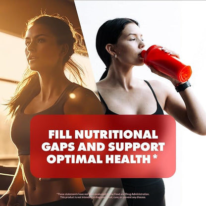 Sculpt Nation by V Shred Multivitamin - Daily Multivitamin for Women and Men with Zinc, Vitamin C, and Copper, Nutritional Support with One Serving of Fruit and Veggies - 60 Capsules