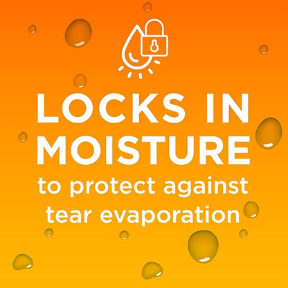 Blink Eye Drops for Dry Eyes, Triple Care Lubricant Eye Drops, Instantly Soothing, Moisturizing & Extra Long-Lasting Hydrating Eye Care for Moderate to Severe Dry Eye Symptom Relief, 0.34 fl oz