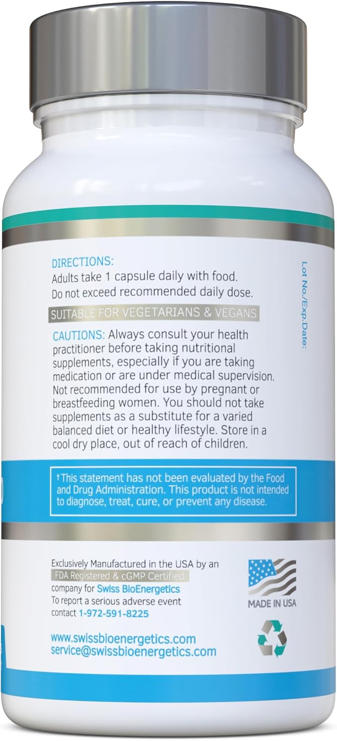 Co Enzyme Q10 CoQ10 300mg 60 Capsules - Superior Naturally Fermented Trans Form