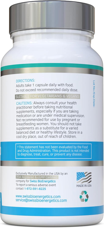 Co Enzyme Q10 CoQ10 300mg 60 Capsules - Superior Naturally Fermented Trans Form