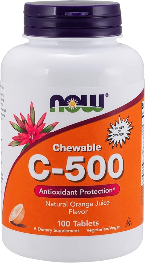 Vitamin C-500 Chewable Orange 100 Chewable Tablets