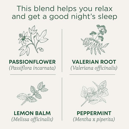Traditional Medicinals Organic Nighty Night Extra Tea With Valerian Root for Relaxation, 96 Tea Bags (Pack of 6)