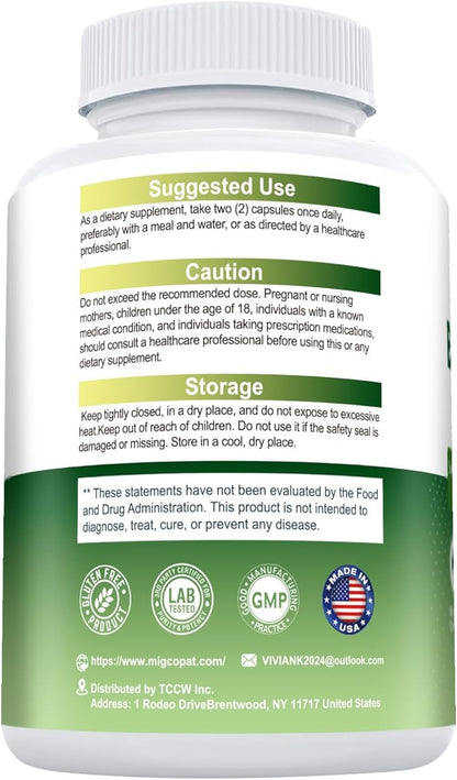 Body Deodorizing Supplement, Chlorophyll Capsules with Parsley & Peppermint, Probiotic, Green Tea, Jerusalem Artichoke, Prebiotic, Supports Fresh Breath & Whole-Body Freshness, 120 Capsules