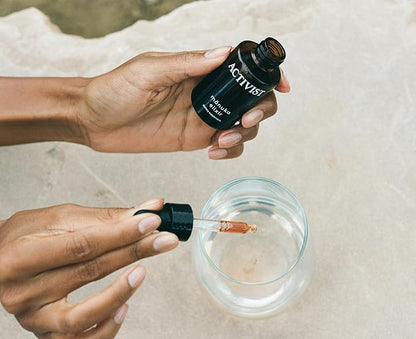 ACTIVIST Manuka Immune Elixir | Raw Mānuka Honey 850+MGO, Elderberry, Deionized Water | Dietary Supplement (30 mL | 1 fl oz)