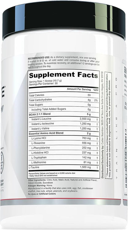 Generate EAA and BCAA Powder: Best Post Workout Recovery Drink and Branched Chain Amino Acids Supplement with Essential Amino Acids, 5g BCAAs, 2g EAAs for Lean Muscle Mass | Watermelon, 30 Servings