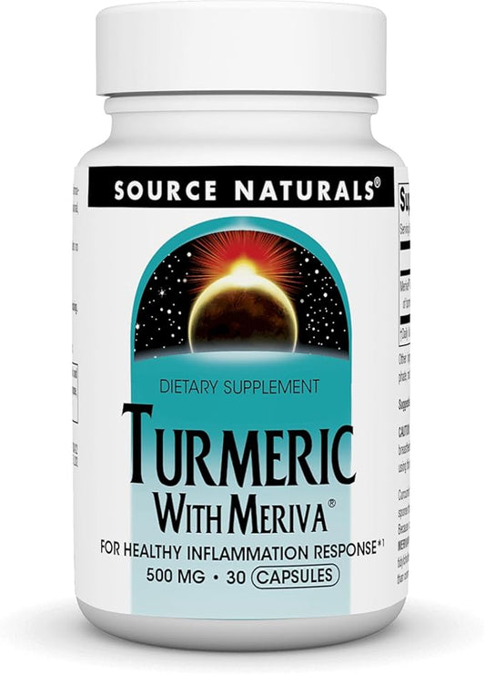 Source Naturals Turmeric with Meriva - 500mg, 30 Capsules