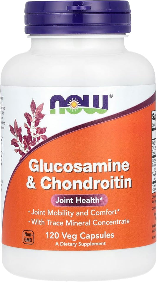 Now Foods Glucos & Chond/Trace Mins 120 Caps