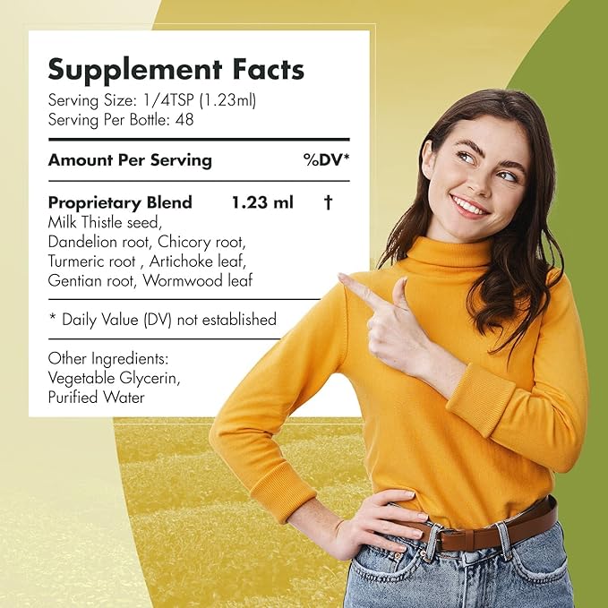 Go Nutrients Liver Edge & Adrenal Edge | Energy & Fatigue Supplement Cortisol Manager Liquid Drops Non-GMO, Gluten Free | Liver Cleanse & Advanced Liver Liquid Drops Supplement Milk Thistle Seed