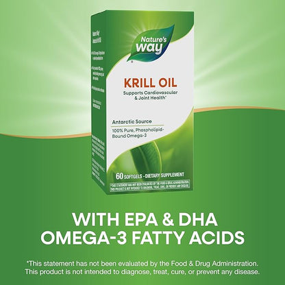 Nature's Way Krill Oil 100% Pure Krill Oil