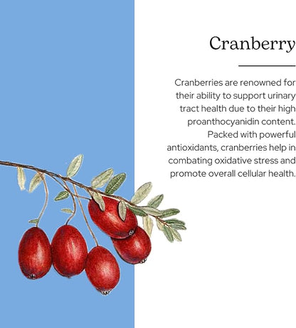 Eclectic Herb - Premium Freeze Dried Cranberry Capsules | Urinary Tract Support | Cranberry Supplement for Urinary Tract Health | Organic, Non-GMO, Vegan (120 CT | 300 mg)