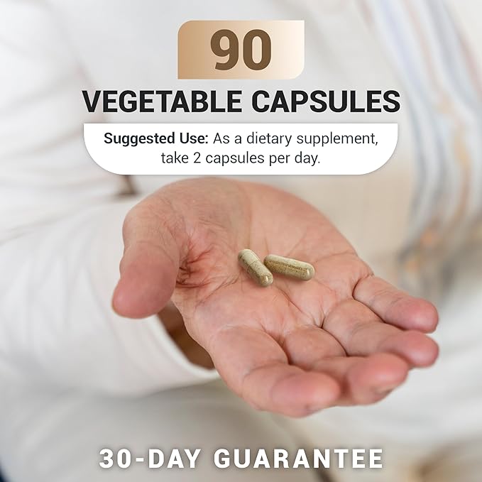 Dr. Berg Ashwagandha Capsules 1000mg - Includes Ashwagandha Root with Black Pepper from Bioperine - Ashwagandha Supplements 90 Capsules