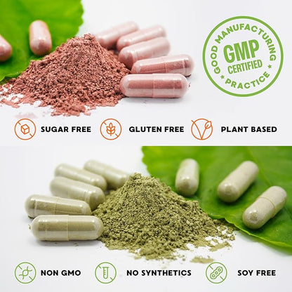 Simply Nature's Pledge - Packed with 42 Different Fruits & Vegetables - 3 Month Supply- Made with Whole Food Superfoods - with Aloe Vera – 100% Soy Free - 540 Capsules