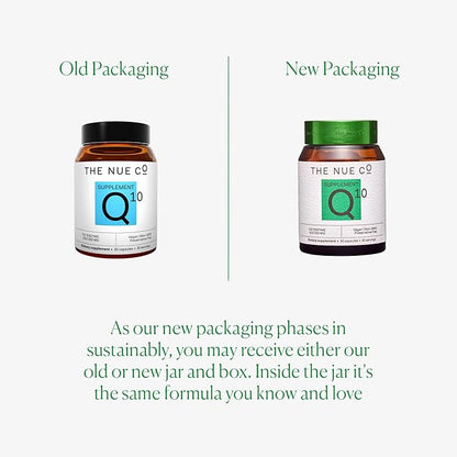 The Nue Co. COQ10 Supplement, Supports Energy, Skin, & Cardiovascular Health, Antioxidant, Vegan, Gluten Free, 30 Capsules