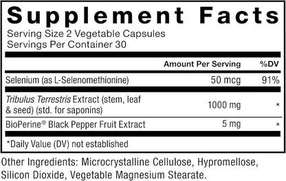 FORCE FACTOR Tribulus Terrestris for Men, 3-Pack, Tribulus Testosterone Booster for Men, Male Vitality Supplement, Tribulus Extract & Natural Ingredients for Superior Absorption, 1000mg, 180 Capsules