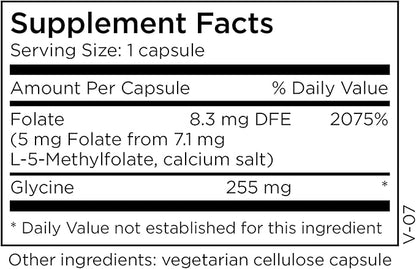 MethylPro 5mg L Methylfolate - P(30 Capsules)