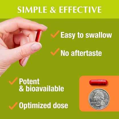 Jiva Botanicals Concentrated Cranberry Supplement - 650 mg Cranberry Powder Extract Pills for Women - High Potency for Normal Urinary Tract Health - 60 Capsules