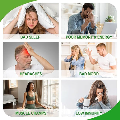 High Absorption Magnesium Glycinate Softgels, Magnesium Supplements 400mg with Zinc, Vitamin E, B6 for Women Men, Improve Sleep, Muscle Relaxation & Bone Health, Gluten-Free, Non-GMO, 2 Pack