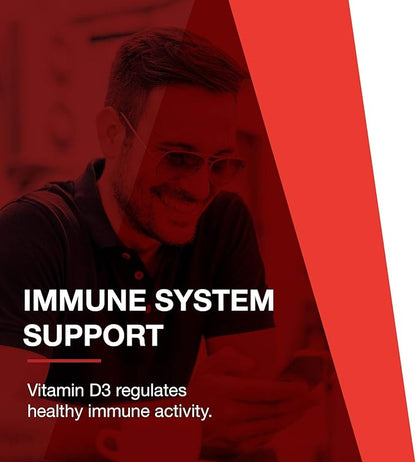 PROTOCOL FOR LIFE BALANCE Vitamin D3 1,000 IU - Immune Support Strong Bones and Teeth - 120 Softgels