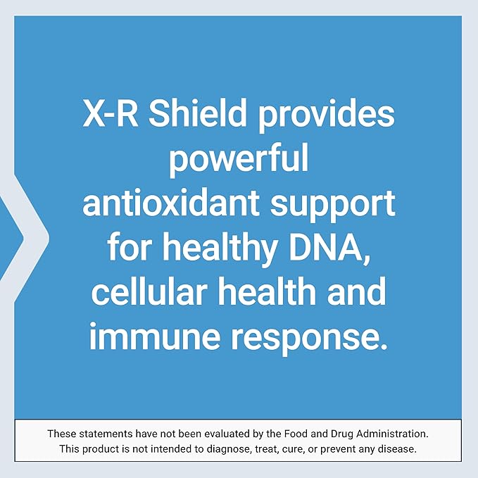 Life Extension X-R Shield, spirulina, Lemon Balm, Ginkgo biloba, Supports Cellular Integrity & DNA Health, Encourages Healthy Immune Response, Gluten-Free, Non-GMO, Vegetarian, 90 Capsules