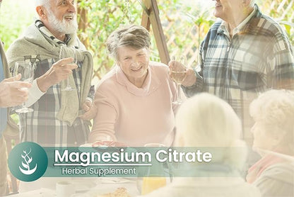 Pure Original Ingredients Magnesium Citrate, (100 Capsules) Always Pure, No Additives or Fillers, Lab Verified