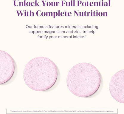 BariMelts Multivitamin - 60 Fast-Dissolving Tablets (1-Month Supply) - Sugar-Free Bariatric Multivitamin for Women, Natural Fruit Flavor